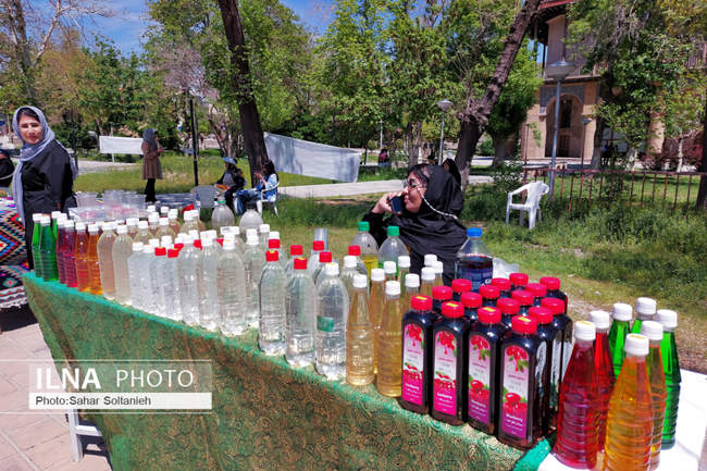 آثار هنرمندان قزوینی در نمایشگاه صنایع دستی