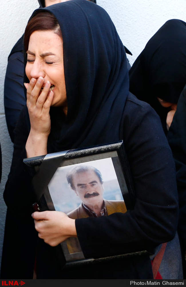 تشییع پیکر زندیاد ولی‌الله مومنی