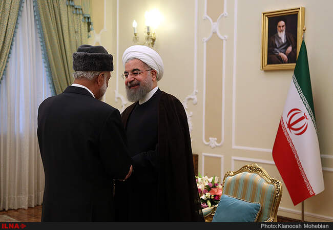 دیدار وزیر خارجه عمان با رئیس جمهور