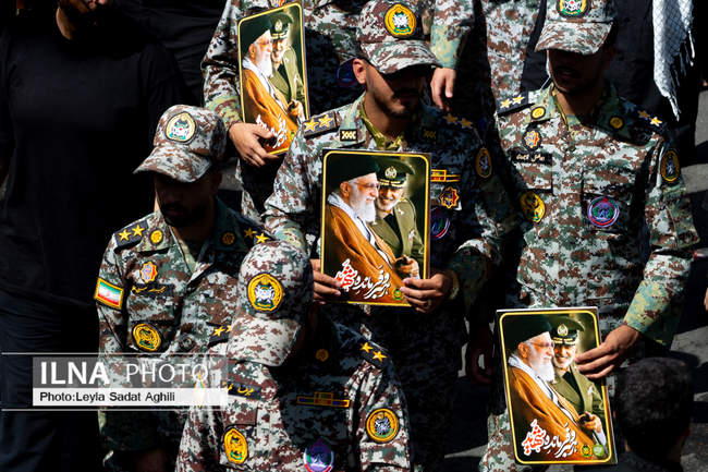 دومین روز مراسم وداع با رهبر شهید انقلاب در مصلای تهران/ 10