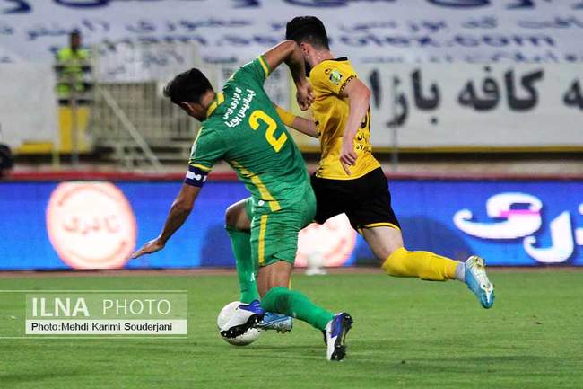 برد سپاهان برابر صنعت نفت آبادان 