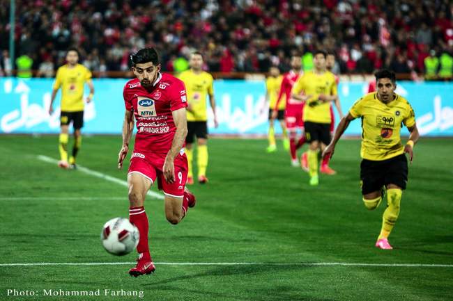گزارش تصویری بازی جنجالی پرسپولیس - سپاهان