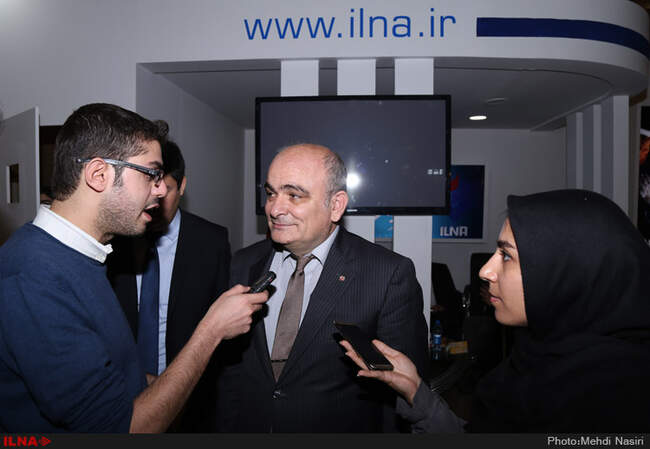 مهمانان غرفه ایلنا در هفتمین روز نمایشگاه مطبوعات و خبرگزاری‌ها/1