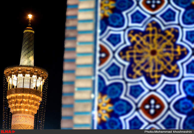 آذین بندی حرم مطهر امام رضا (ع)