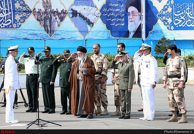 مراسم دانش آموختگی دانشجویان دانشگاههای افسری ارتش-نوشهر 