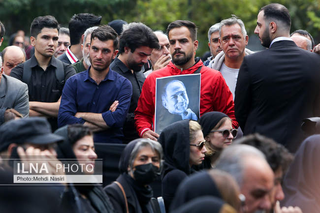 مراسم تشییع پیکر آتیلا پسیانی