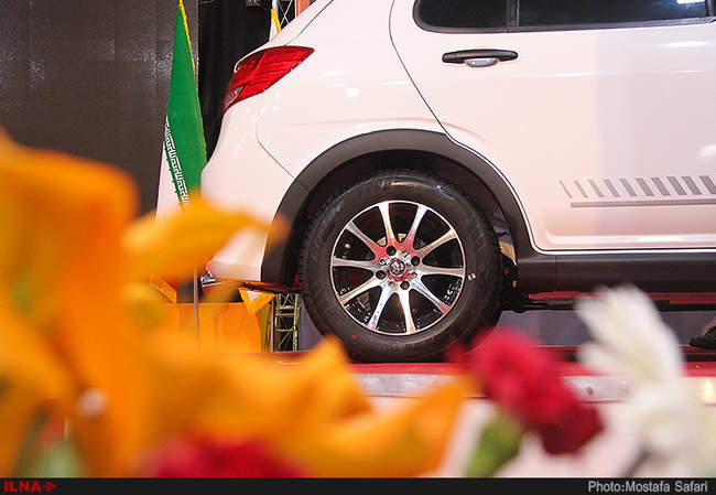 رونمایی ازخودروی دنده اتوماتیک سایپا