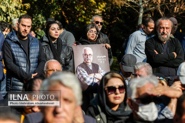 مراسم تشییع پیکر هادی مرزبان