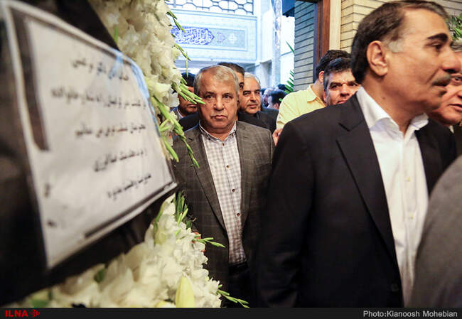 تصاویر حضور شخصیت‌های سیاسی در مراسم ترحیم برادر حسین مرعشی