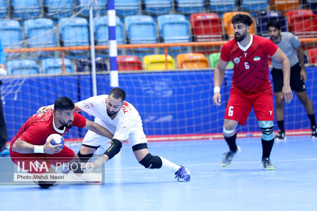دیدار تیم‌های ملی هندبال  ایران و ترکیه