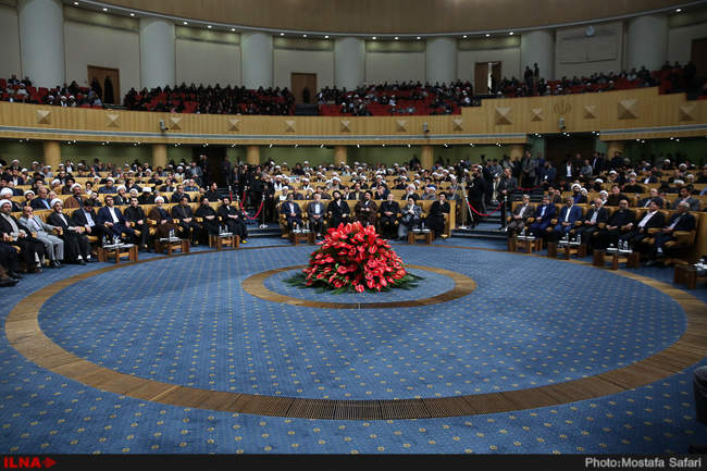 گزارش تصویری همایش بزرگداشت چهلمین سالگرد شهادت حاج سیدمصطفی خمینی