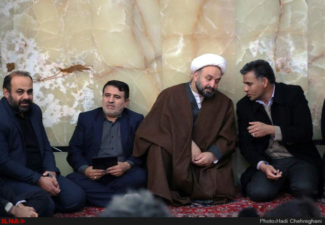 مراسم بزرگداشت مرحوم غضنفر رکن آبادی در مسجداعظم قم