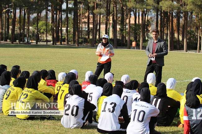 طرح استعداد یابی تیم ملی بانوان زیر 17 سال در اصفهان 