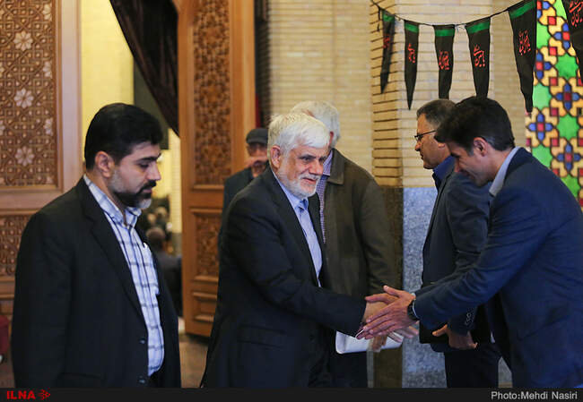 مراسم ترحیم برادر محمدحسین مقیمی استاندار تهران 