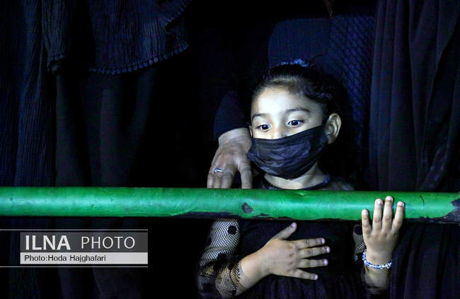 آیین مشعل گردانی دسته نجفی های مقیم قم