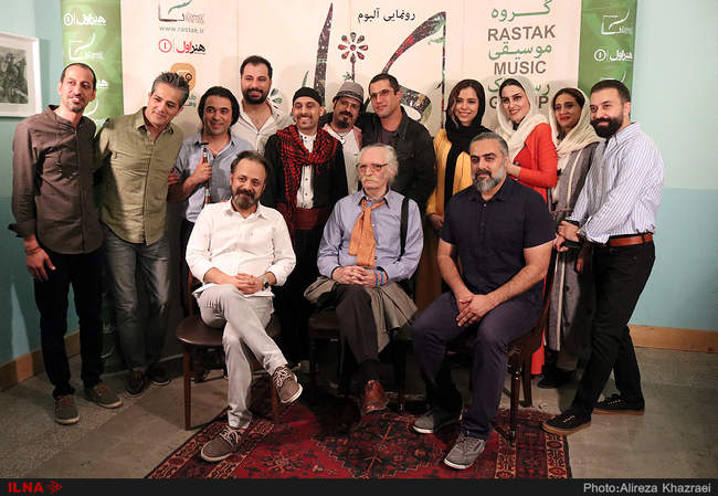 آیین رونمایی آلبوم (بهار)  گروه رستاک 