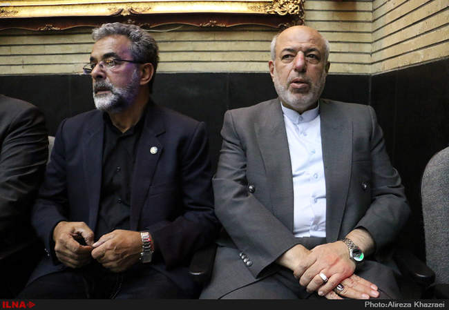 مراسم ترحیم برادر محمدباقر نوبخت