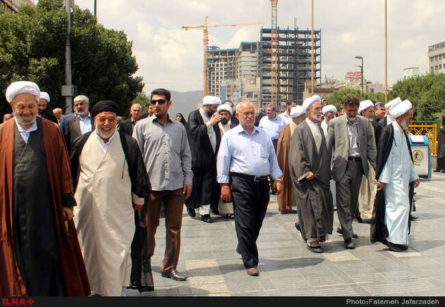 تشییع پیکر حجت‌الاسلام سید کاظم علم‌الهدی