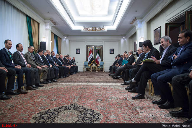 دیدار نخست وزیر عراق با اسحاق جهانگیری در سعدآباد