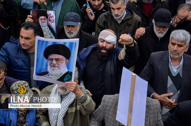 راهپیمایی 22 بهمن در استان گیلان ( رشت )