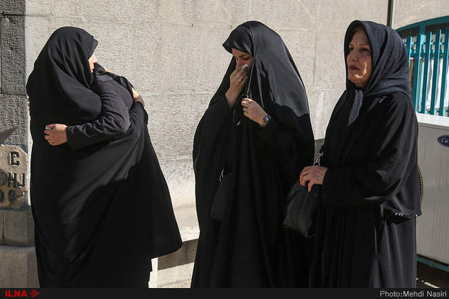 مراسم تشییع پیکر محمد بسته‌نگار