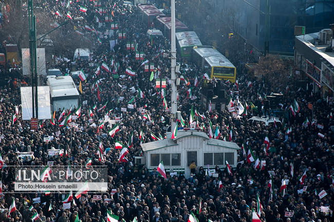 راهپیمایی محکومیت اقدامات تروریستی آمریکا و رژیم صهیونیستی علیه ملت