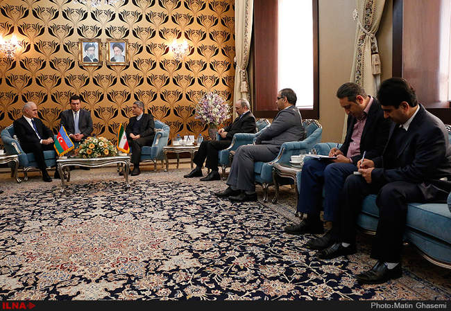 دیدار وزیر اقتصاد آذربایجان با طیب‌نیا وزیر اقتصاد و دارایی کشورمان