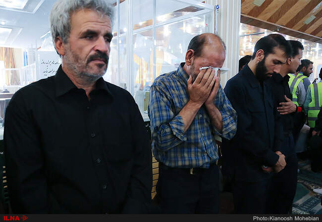حضور مسئولان و فرماندهان نظامی در مراسم بزرگداشت شهید محسن حججی