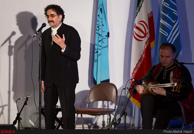 مراسم"شب شهرام ناظری با یونسکو" 