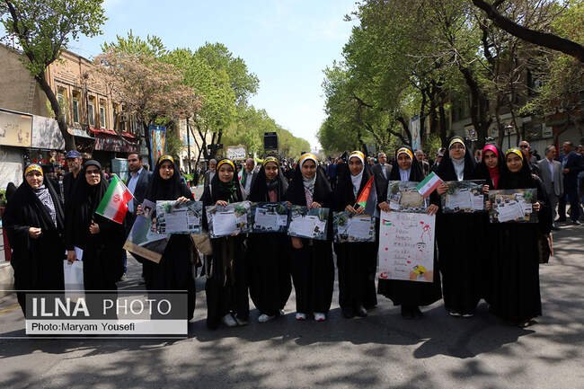 راهپیمایی روز جهانی قدس در تبریز