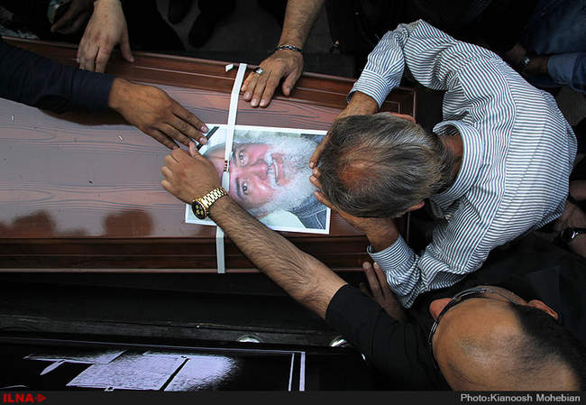 مراسم تشییع پیکر احمد علامه دهر