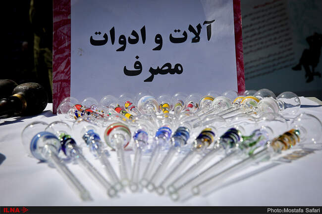 گزارش تصویری از دستگیری سارقان حرفه‌ای، خرده‌فروشان و معتادان متجاهر