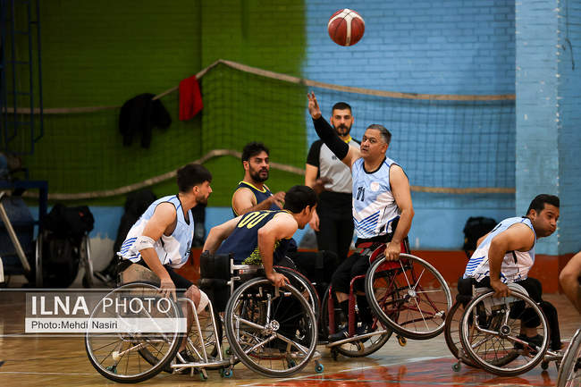 رقابت‌های لیگ ملی بسکتبال با ویلچر باشگاه‌های کشور
