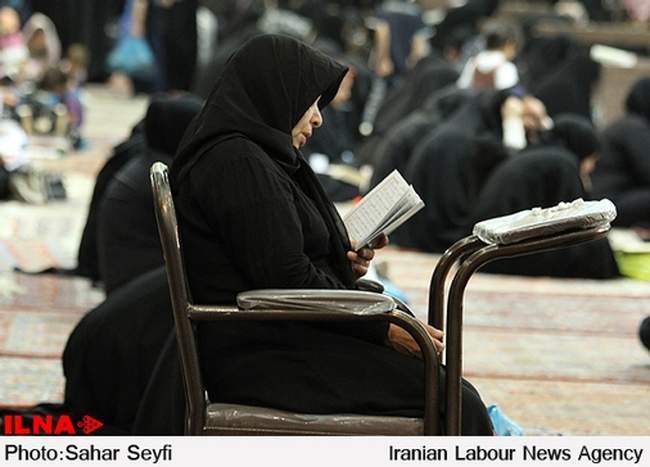 مراسم شب احیا در مصلی امام خمینی(ره)