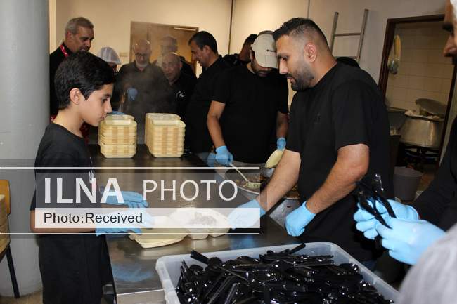 مراسم شب عاشورای حسینی در شهر لاهه هلند