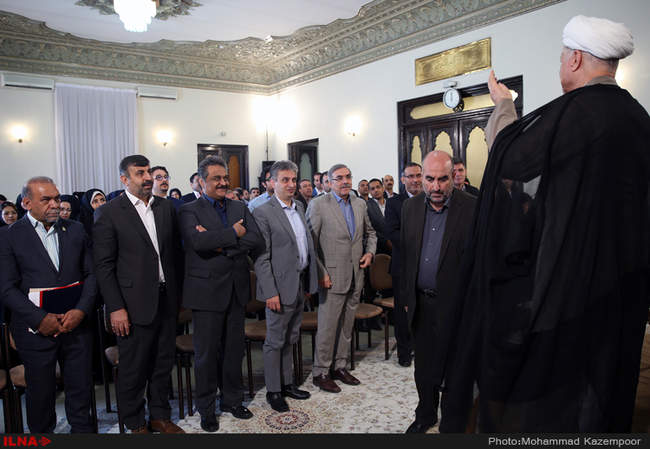 مراسم تجلیل از قهرمانان مسابقات خاورمیانه ـ ترکیه 2014  با حضور آیت الل