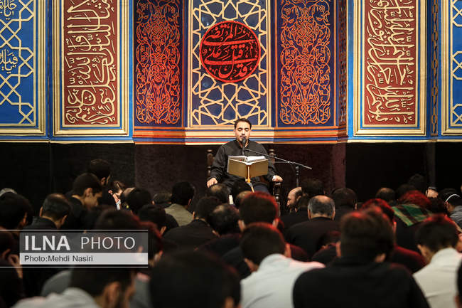 مراسم احیای شب بیست و یکم رمضان در ستاد فرماندهی انتظامی تهران بزرگ