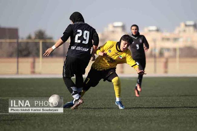 دربی فوتبال بانوان اصفهان به سود تیم سپاهان