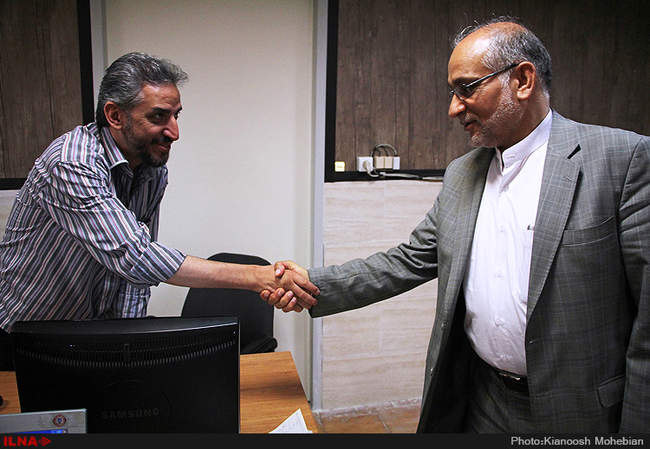 حضور سید حسین مرعشی در خبرگزاری ایلنا