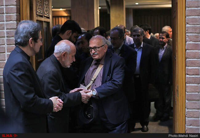 گزارش تصویری حضور مسئولان در مراسم ختم پدر بهرام قاسمی