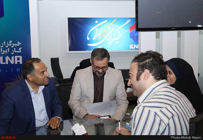 مهمانان غرفه ایلنا در سومین روز نمایشگاه مطبوعات و خبرگزاری‌ها 