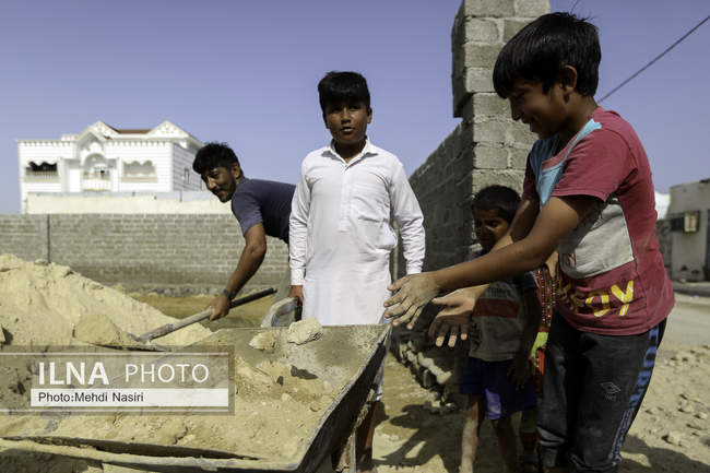 روستای پزم تیاب سیستان و بلوچستان بعد از سیل