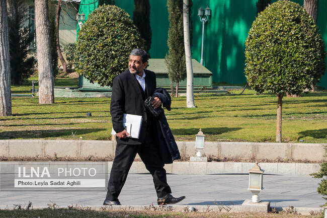  «سید عزت‌الله ضرغامی» وزیر میراث‌فرهنگی، گردشگری و صنایع‌دستی پس از جلسه هیأت دولت