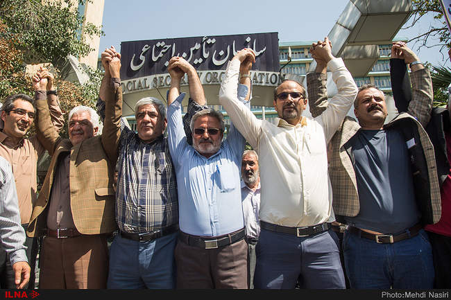 تجمع اعتراضی کارگران به دست‌اندازی به منابع تامین اجتماعی/3