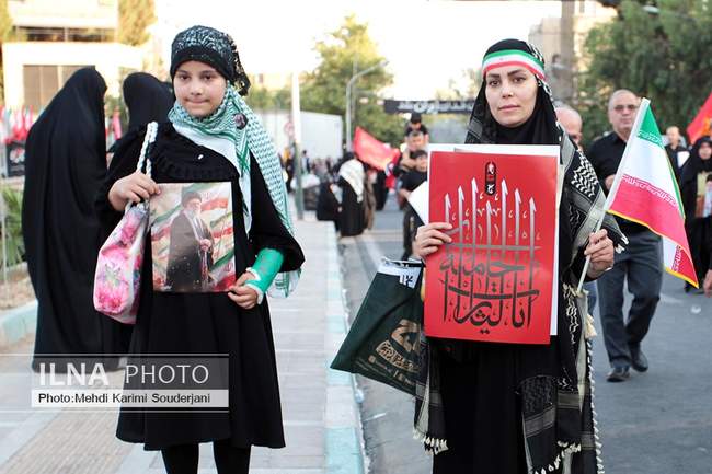  دومین روز مراسم وداع با رهبر شهید انقلاب در مصلای تهران/ 9