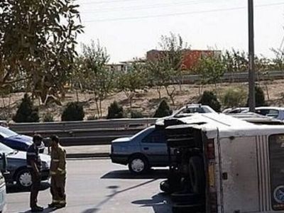 فوت یک نفر از کادر درمان بیمارستان«رجایی»شیراز بر اثر تصادف/ مصدومیت  ۹ پرستار