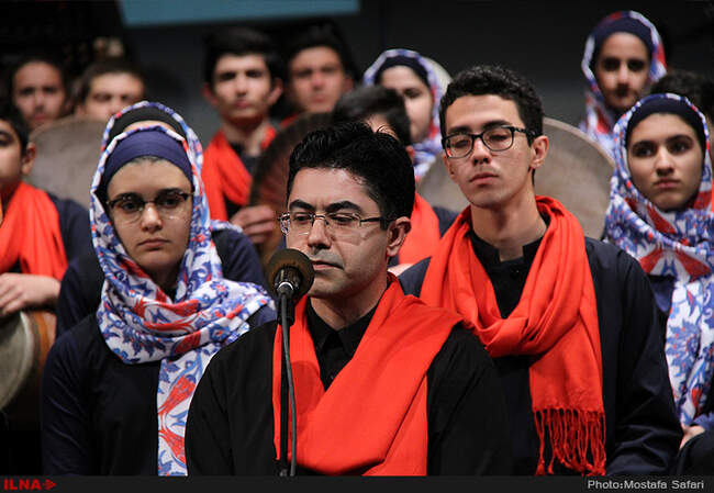  اجرای ارکستر پارس در اولین شب سی و دومین جشنواره موسیقی فجر در تالار وحدت‎