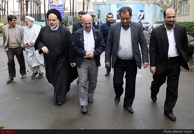  علیرضا محجوب در جمع دانشجویان دانشگاه ورامین