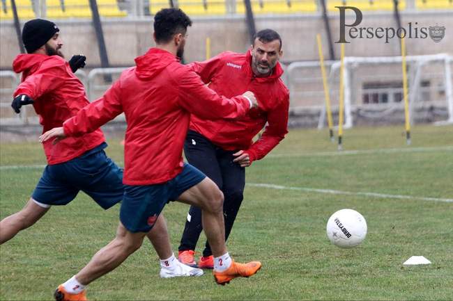 گزارش تصویری: ترابی با پرسپولیس استارت زد