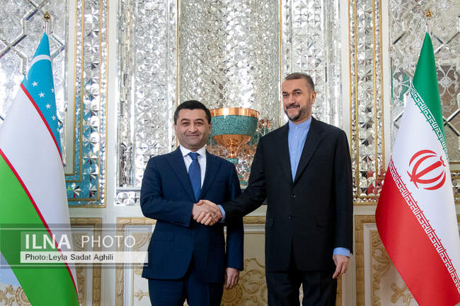دیدار سرپرست وزارت خارجه ازبکستان با وزیر امور خارجه